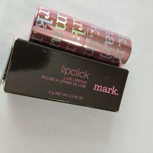 Avon Mark. CHAMPAGNE Lipclick Luxe Lipstick NEW IN BOX RARE/ HTF DISCONTINUED